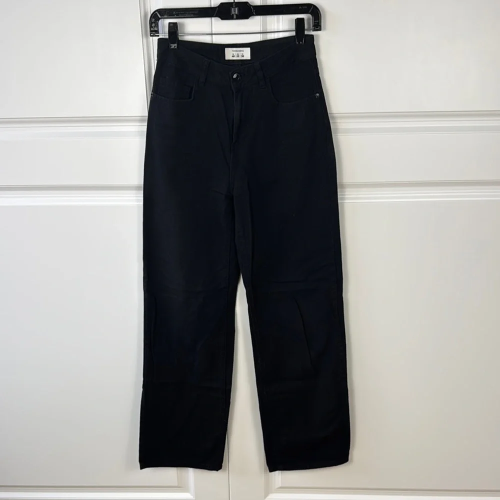 Women’s Black wide leg Jeans